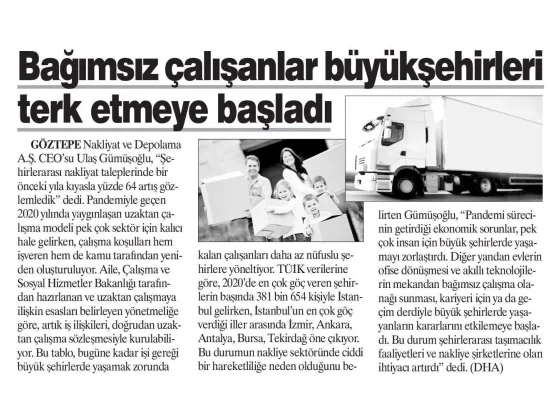 Günboyu Gazetesi kupürü